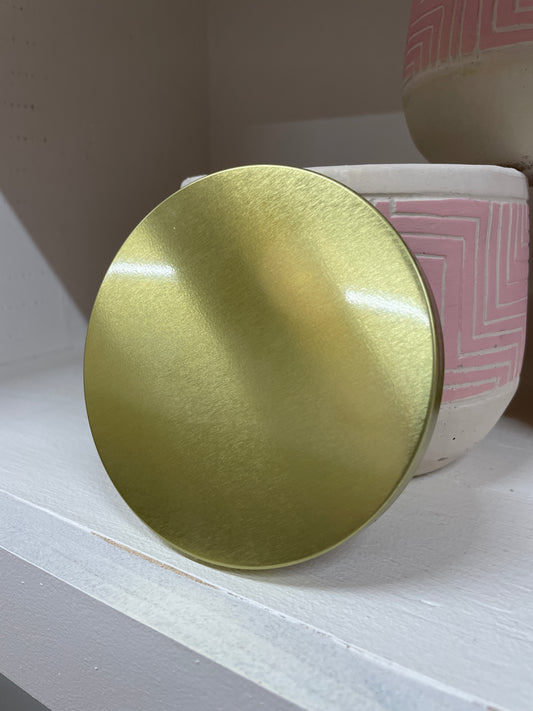 L Metal Gold Lid