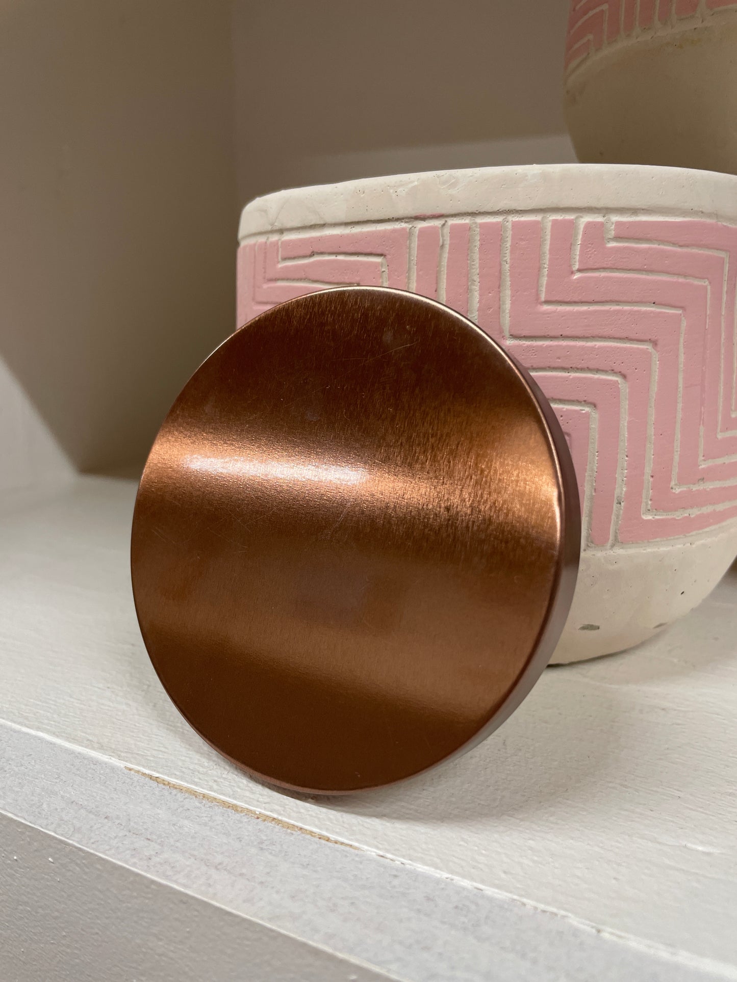 M Metal Bronze Lid
