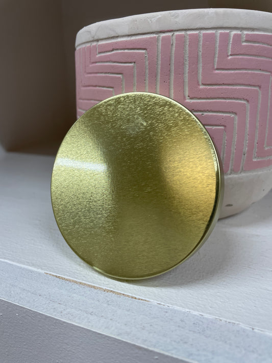 S Metal Gold Lid