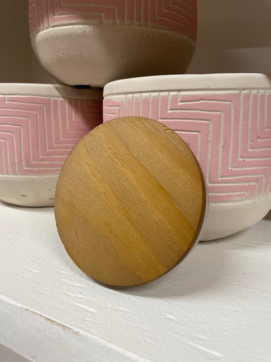 M Brown Pine Lid