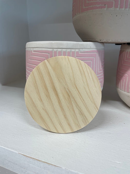 M Natural Wood Lid